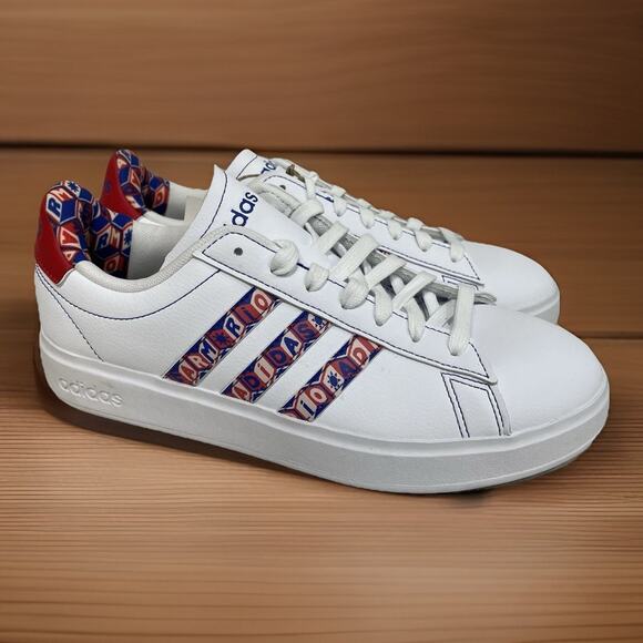 adidas Shoes - Adidas Grand Court 2.0 Women Size 7.5 Comfy Casual Rio White Red IE8509 New